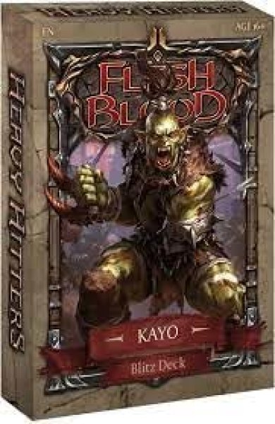 画像1: Flesh and Blood TCG Heavy Hitters Blitz Deck KAYO (1)