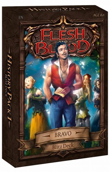 画像1: Flesh and Blood TCG History Pack 1  Blitz Deck BRAVO (1)