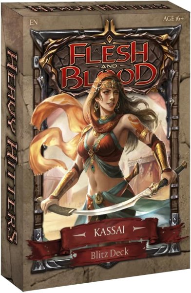 画像1: Flesh and Blood TCG Heavy Hitters Blitz Deck KASSAI (1)