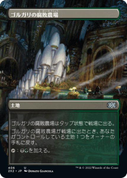 画像1: [ボーダーレス] ゴルガリの腐敗農場/Golgari Rot Farm [2X2] (1)